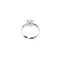 Anello Stocco Gioielli Donna in Oro bianco Zircone ANS 35 - ANS 35